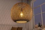 Hanglamp ORGANIC LIVING 45cm naturel Bamboo - 40589, Ophalen of Verzenden, Nieuw