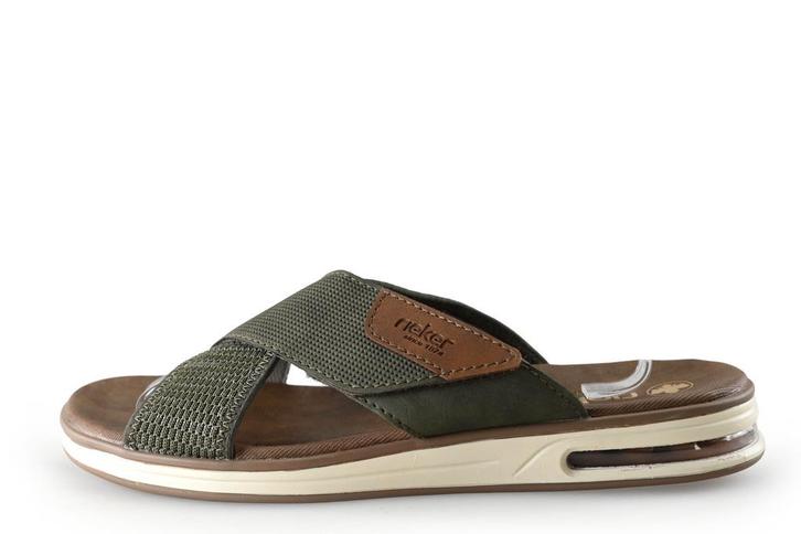 Rieker Slippers in maat 44 Groen | 10% korting, Kleding | Heren, Schoenen, Overige kleuren, Zo goed als nieuw, Slippers, Verzenden
