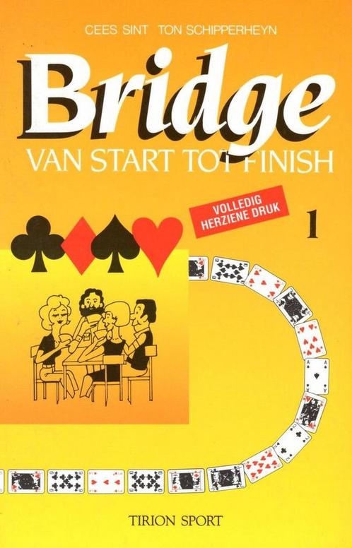 BRIDGE VAN START TOT FINISH.DEEL 1 9789051214031 Sint, Boeken, Hobby en Vrije tijd, Gelezen, Verzenden