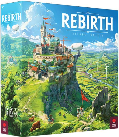 Rebirth - Board game | Mighty Boards - Gezelschapsspellen, Hobby en Vrije tijd, Gezelschapsspellen | Bordspellen, Nieuw, Verzenden