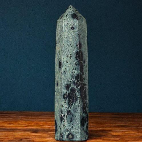Kambaba Jasper Obelisk - Beste kwaliteit - Hoogte: 230 mm -, Verzamelen, Mineralen en Fossielen