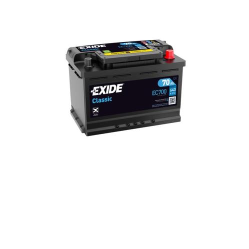 Exide Classic accu | EC700 | 12V 70Ah, Auto-onderdelen, Accu's en Toebehoren, Ophalen of Verzenden