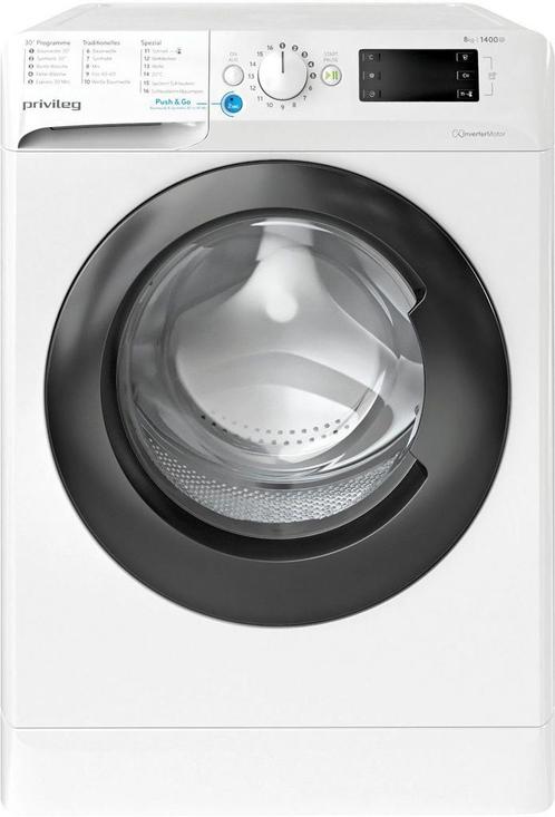 Privileg Pwfvx873a Voorlader Wasmachine 8kg 1400t, Witgoed en Apparatuur, Wasmachines, Nieuw, Voorlader, 85 tot 90 cm, Ophalen of Verzenden