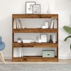 vidaXL Boekenkast/Room Divider - Rustiek Hout - 100x30x103cm, Verzenden, Nieuw, Overige houtsoorten