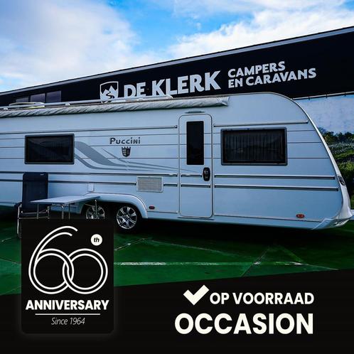 Tabbert PUCCINI 750 HTD, Caravans en Kamperen, Caravans, 2000 kg en meer, Kachel, Koelkast, Lichtmetalen velgen, Luifel, Omvormer of Lader