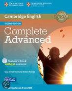 Complete Advanced Students Book without Answer 9781107631069, Boeken, Verzenden, Zo goed als nieuw