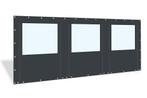 PVC zijwand raam en ritsen 6m breed-250cm hoog-kies je kleur, Tuin en Terras, Partytenten, Verzenden, Nieuw