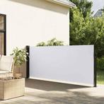 vidaXL Windscherm uittrekbaar 120x500 cm wit, Verzenden, Nieuw