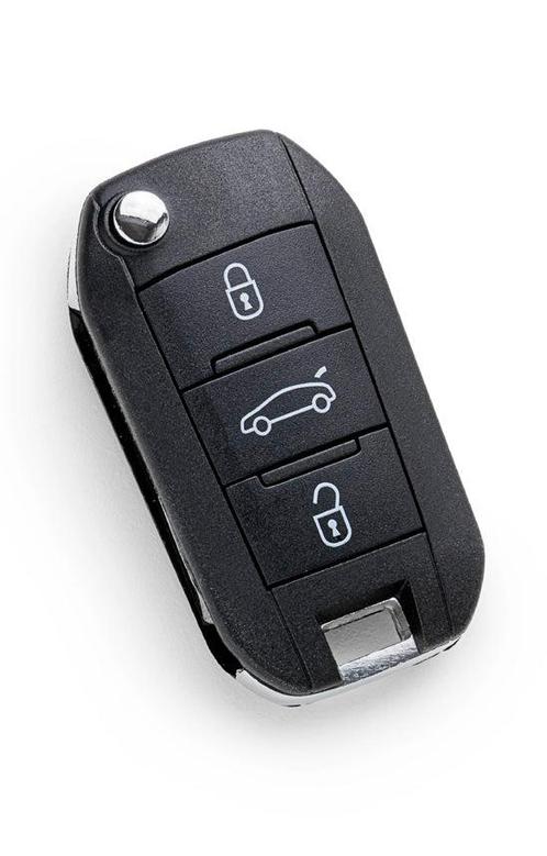 Peugeot 208 (2012-2019) klapsleutel, 3 knop remote, Auto-onderdelen, Overige Auto-onderdelen, Ophalen