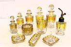 Art Nouveau Toiletset (13) - Val Saint Lambert - Glas