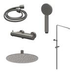 Regendoucheset IVY Bond Opbouw Thermostatisch 20 cm Slim, Ophalen of Verzenden, Nieuw, Kraan