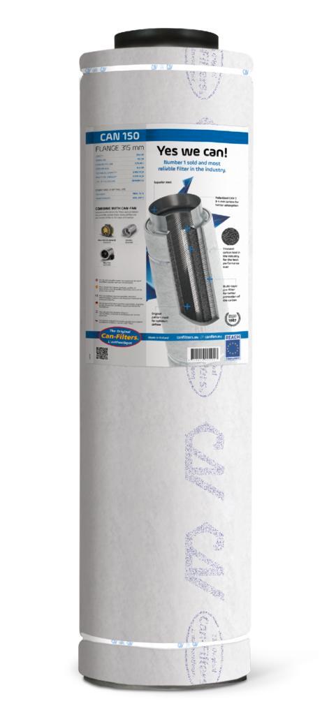 Can koolstoffilter 150cm, 2100 m3, Doe-het-zelf en Verbouw, Ventilatie en Afzuiging, Ophalen of Verzenden