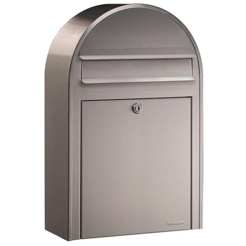 Bobi Classic S (slim) wandbrievenbus - RVS, Tuin en Terras, Brievenbussen, Nieuw, Verzenden