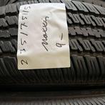 2 x Maxxis 235-75-15 Zomerbanden 9mm, Gebruikt, 15 inch, Ophalen of Verzenden, 235 mm