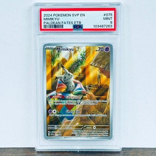 Pokémon Graded card - Mimikyu - PSA 9, Hobby en Vrije tijd, Verzamelkaartspellen | Pokémon