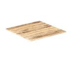 Tafelblad 60x60 Mangohout - Retourdeal - 53% Korting!, Huis en Inrichting, 50 tot 100 cm, Rustiek, Vierkant, Nieuw