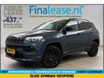 Jeep Compass 4xe Plug-in Hybrid 240PK Virtual Camera Carplay, Auto's, Blauw, Nieuw, Hybride Elektrisch/Benzine, Lease