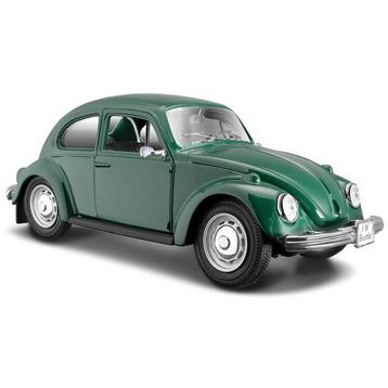 Modelauto Volkswagen Kever groen 1:24 - Modelauto beschikbaar voor biedingen