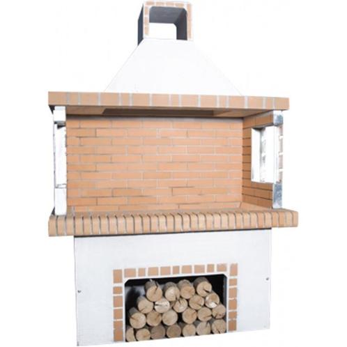 Stenen barbecue yellow firebrick & concrete, Huis en Inrichting, Keuken | Keukenbenodigdheden, Ophalen of Verzenden