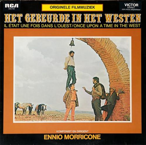 Lp - Ennio Morricone - Het Gebeurde In Het Westen, Cd's en Dvd's, Vinyl | Filmmuziek en Soundtracks, Verzenden
