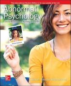 Ise Abnormal Psychology Clinical Perspectives  9781260547917, Zo goed als nieuw, Verzenden