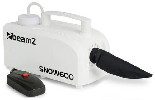 BeamZ SNOW600 sneeuwmachine 600W met afstandsbediening - Wit, Muziek en Instrumenten, Licht en Laser, Nieuw, Verzenden
