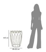 TAFELHAAK CM Ø 47,5X61,5, Huis en Inrichting, Tafels | Sidetables, Ophalen of Verzenden, Nieuw