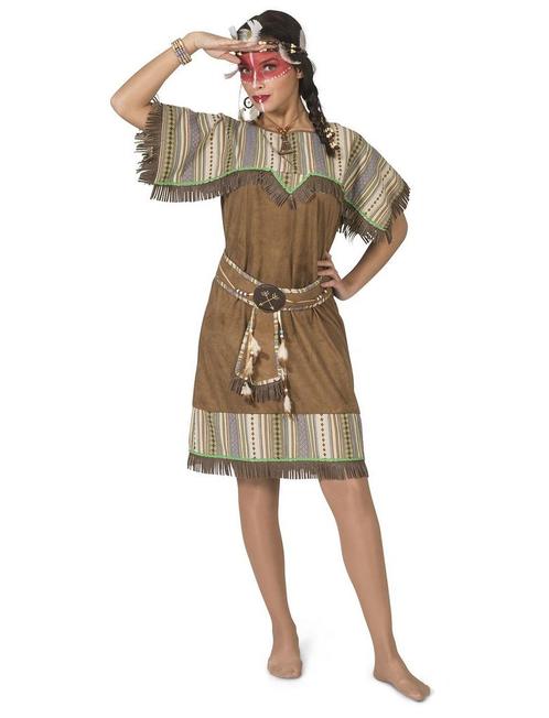 Indianen Jurk Isi, Kleding | Dames, Carnavalskleding en Feestkleding, Nieuw, Ophalen of Verzenden