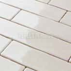 Wandtegel handvorm 5x25 vanilla creme wandtegel, Doe-het-zelf en Verbouw, Tegels, Nieuw, Ophalen of Verzenden, 10 m² of meer, Wandtegels