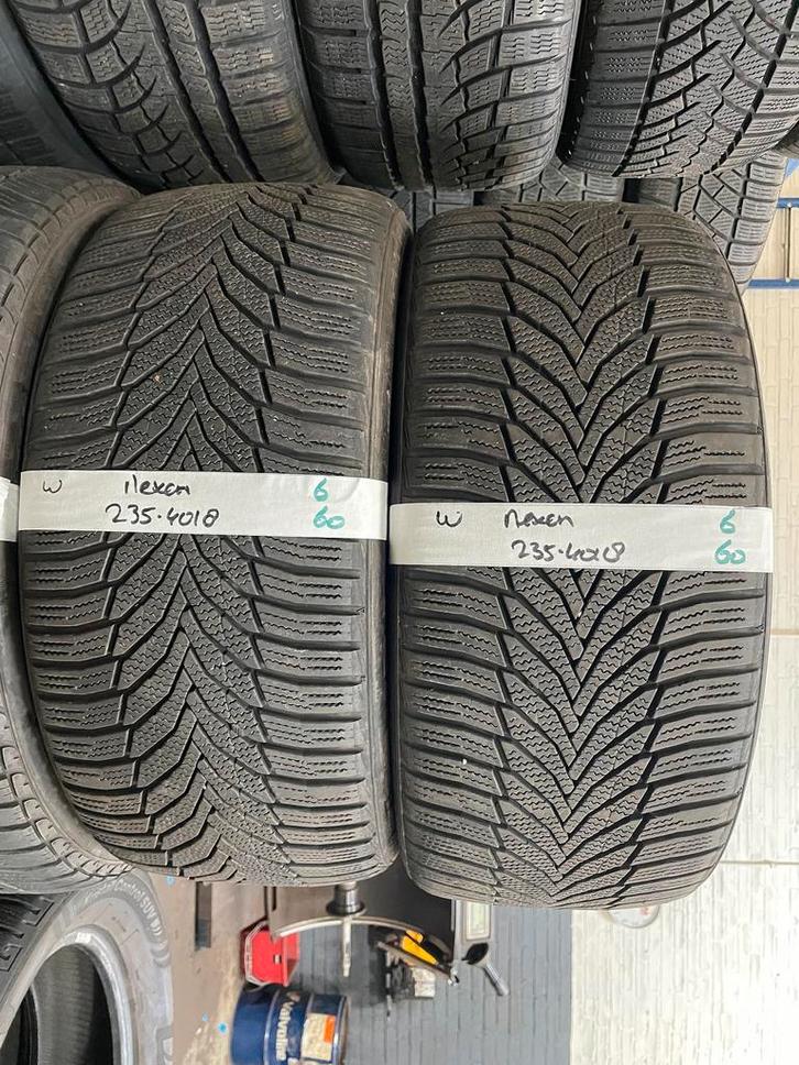 235-40-18 Nexen Winterbanden 6mm Incl Montage 235 40 18, Auto-onderdelen, Banden en Velgen, 18 inch, Winterbanden, 235 mm, Personenwagen