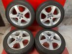 Winterbanden Volvo V70 225/50R17 Continental, Gebruikt, Banden en Velgen, 17 inch, Personenwagen