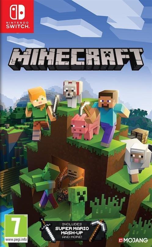 Minecraft Switch Garantie & morgen in huis!, Spelcomputers en Games, Games | Nintendo Switch, 3 spelers of meer, Zo goed als nieuw