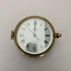 Bieden: USED Vetus Quartz brass clock 165 mm, Ophalen of Verzenden, Nieuw