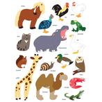 Stickers - Wilde Dieren & Boerderij Dieren & Vogels & Reptie, Ophalen of Verzenden, Nieuw