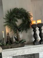 Namaak cedar krans met dennenappeltjes 75 cm, Ophalen of Verzenden, Nieuw