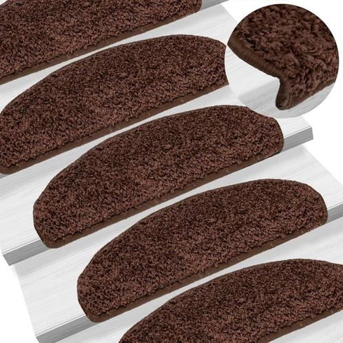 Trapmatten Bruin 10 stuks - Tweedekansje voor jouw trap!, Huis en Inrichting, Stoffering | Vloerbedekking, Bruin, Nieuw, Tapijttegels
