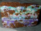 277,5 crt - Topkleuren - Giga Australische Boulder Opal -, Verzamelen, Mineralen en Fossielen