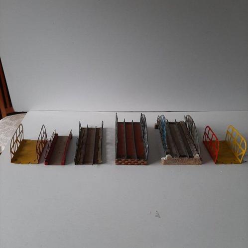 Various Manufacturers 0 - Modeltreinlandschap (6) - Tinplate, Antiek en Kunst, Antiek | Speelgoed