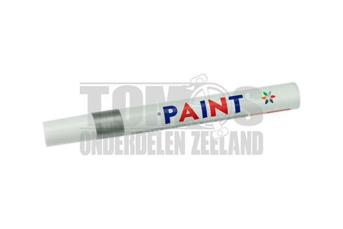 Bandenstift zilver universeel PAINT, Fietsen en Brommers, Brommeronderdelen | Algemeen, Nieuw, Ophalen of Verzenden