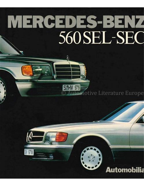 MERCEDES-BENZ 560 SEL - SEC, Boeken, Auto's | Boeken