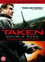 Taken/Taken 2 DVD (2013) Liam Neeson, Morel (DIR) cert 18 2, Zo goed als nieuw, Verzenden