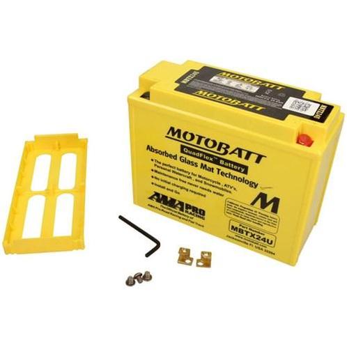 Motobatt Agm Accu Mbtx24U 12V 25Ah 205X87X162/176, Computers en Software, Laptop-opladers, Verzenden