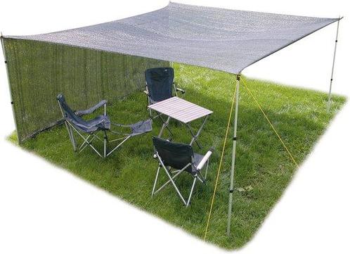 Eurotrail Schaduwdoek - 6x4 meter (excl stokken), Caravans en Kamperen, Kampeeraccessoires, Nieuw, Ophalen of Verzenden