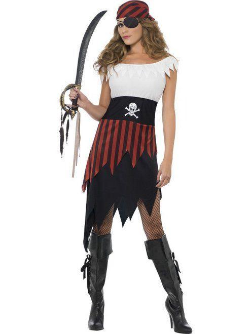 Piraten dameskostuum Wench, Kleding | Dames, Carnavalskleding en Feestkleding, Nieuw, Ophalen of Verzenden