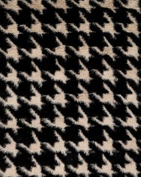 Imitatie Bont Pied De Poule, Hobby en Vrije tijd, Stoffen en Lappen, Overige kleuren, Nieuw