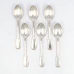 Wolfers Frères IJslepel - (Grote) - Koffielepel (6) - .800, Antiek en Kunst