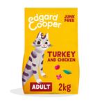 Edgard & Cooper Kattenvoer Adult Kalkoen - Kip 2 kg, Dieren en Toebehoren, Verzenden