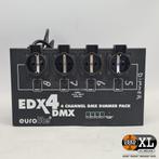 Eurolite 4CH DMX Dimmer Set EDX-4 I Nette Staat, Muziek en Instrumenten, Ophalen of Verzenden, Zo goed als nieuw