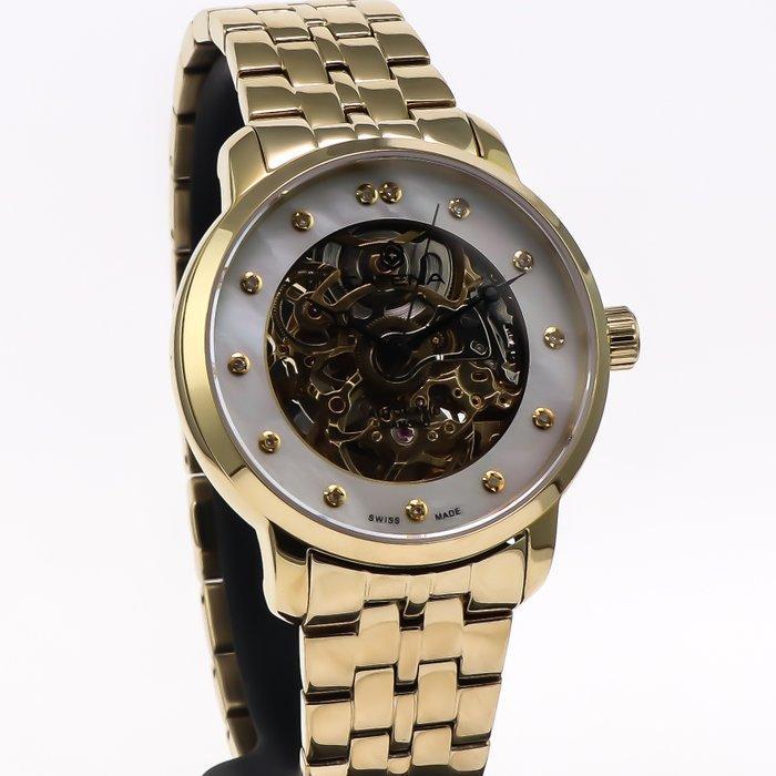 Catena - Skeleton Diamond Automatic Swiss Watch - CAD025-1BM, Sieraden, Tassen en Uiterlijk, Horloges | Heren