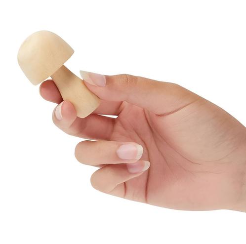 Houten paddenstoelfiguur (voor knutselwerkjes, 6,5 cm hoog), Doe-het-zelf en Verbouw, Gereedschap | Handgereedschap, Nieuw, Ophalen of Verzenden